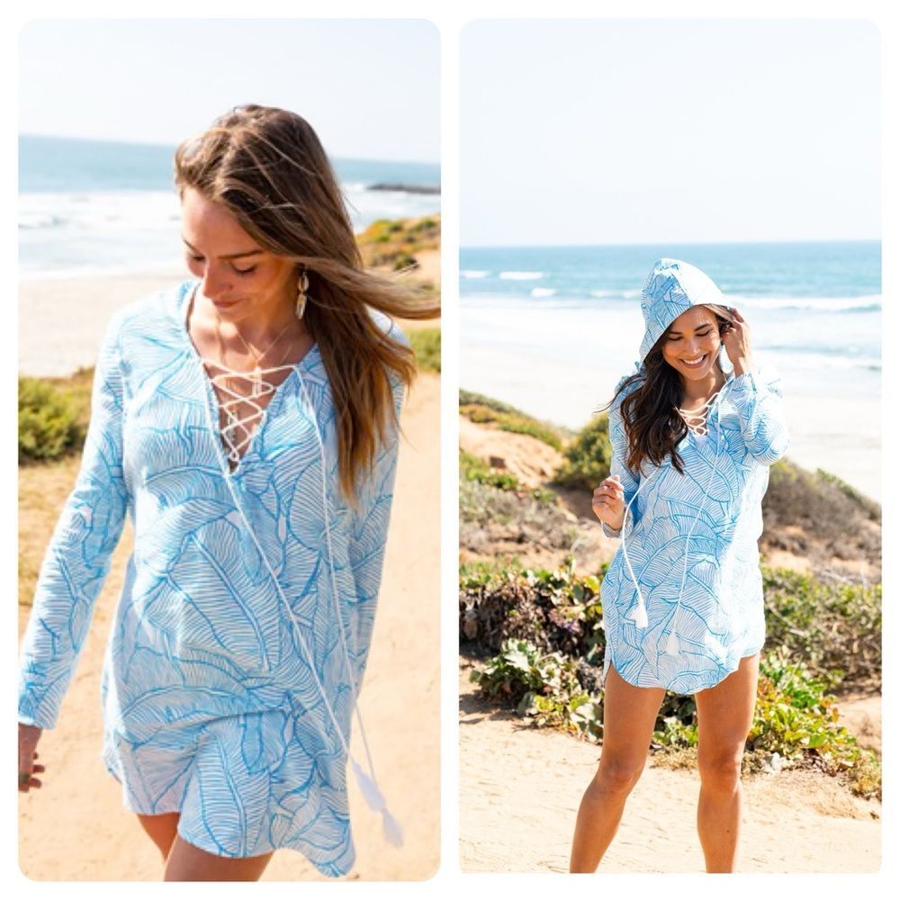 Charlie Holiday Womens The Coco Swim Cover Up Beach Dress 8